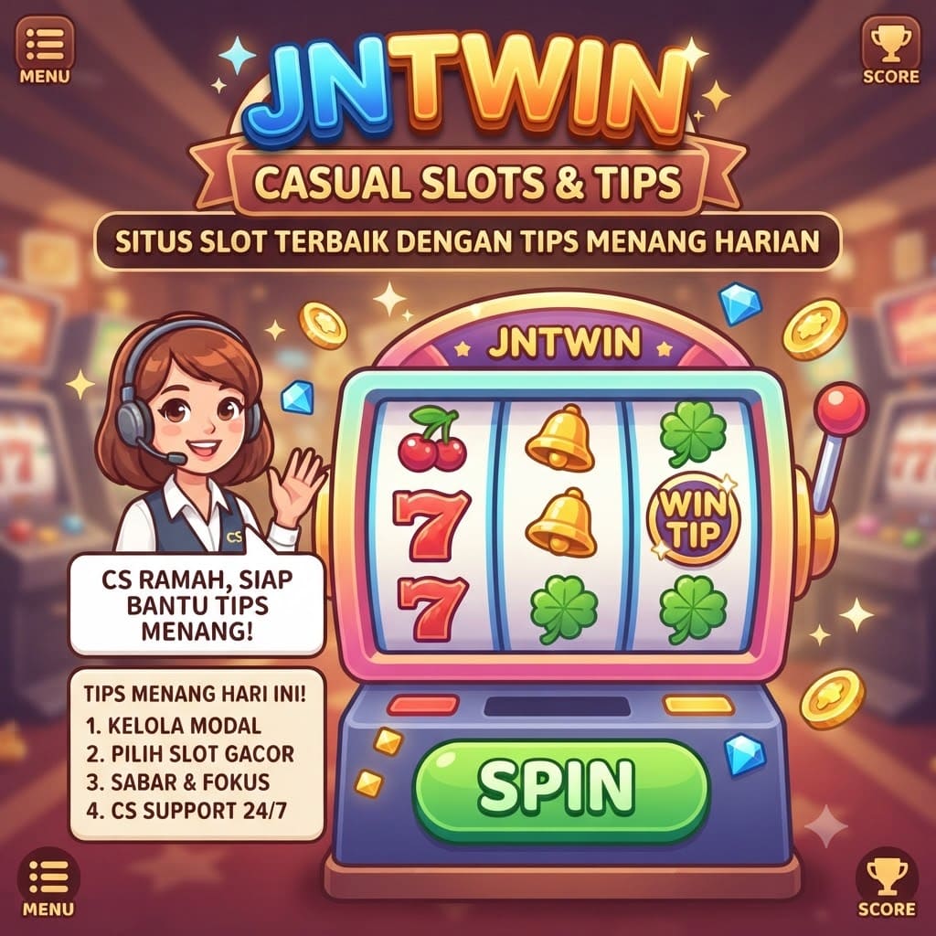 JNTWIN: Situs Slot Terbaik yang Membagikan Tips Menang Harian via CS Ramah