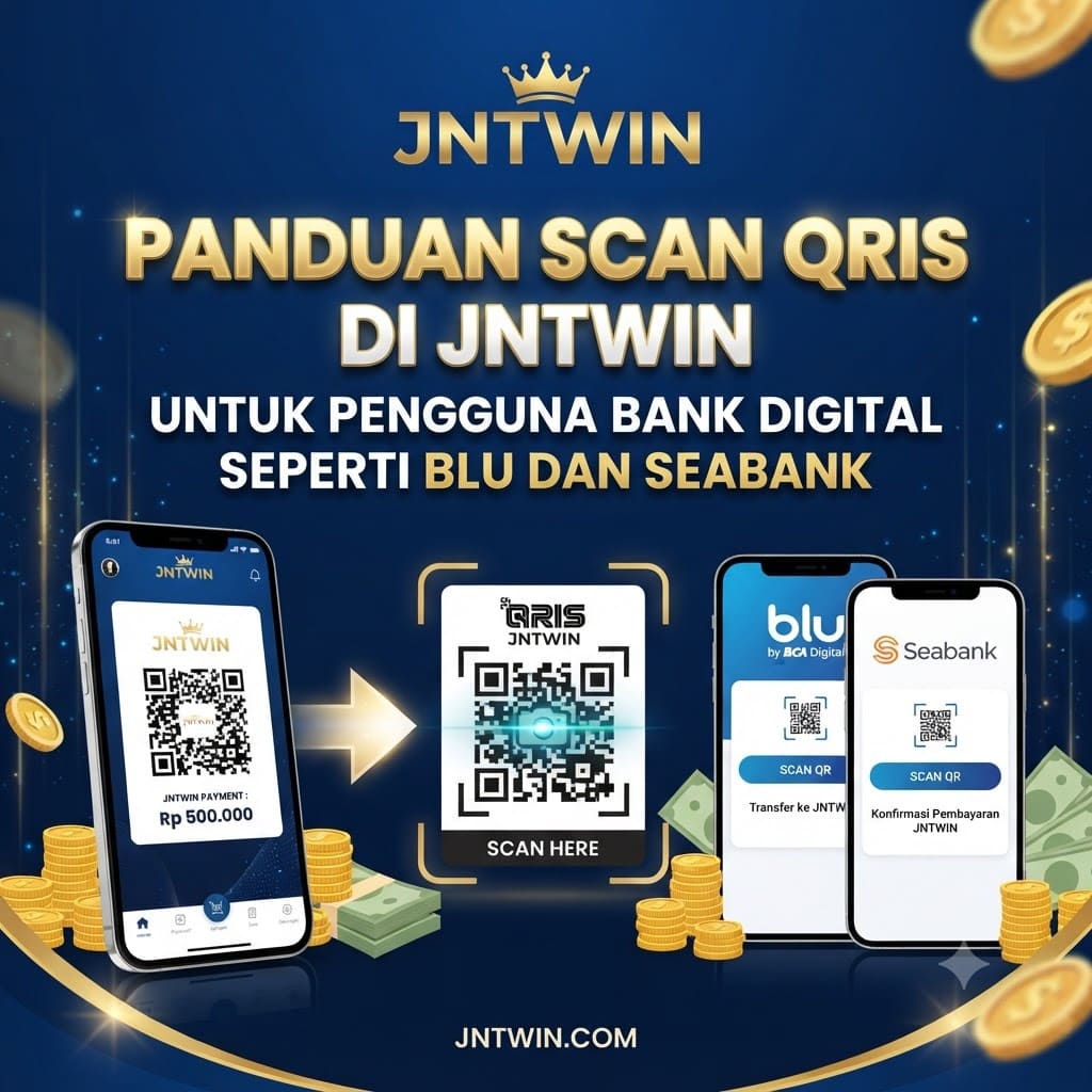 Panduan Scan QRIS di JNTWIN untuk Pengguna Bank Digital Seperti Blu dan Seabank