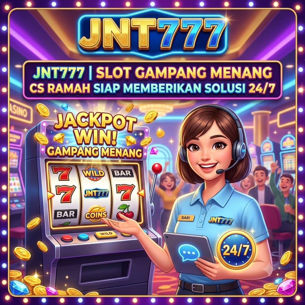 JNT777: Slot Gampang Menang dengan CS Ramah yang Siap Memberikan Solusi 24/7